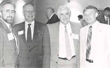 Bert Grey, Sen. Forest Etheredge, Charles Hoscheit, Ronald Lehman