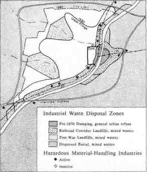 Figure 1: Zones of potential hazardous