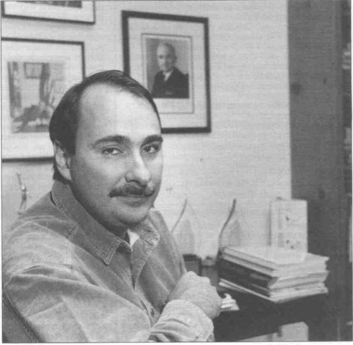 David Axelrod at home