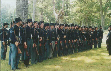 Shiloh National Military Park reenactment