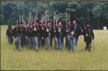 Shiloh National Military Park reenactment