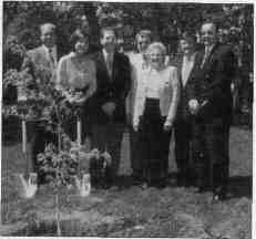 First Lady Ryan Plants a Tree